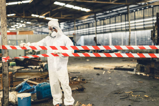 Professional Odor Removal technician working in Miami Beach, FL